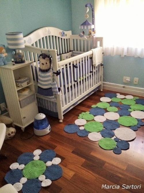 Коврики из мотивов крючком. 02