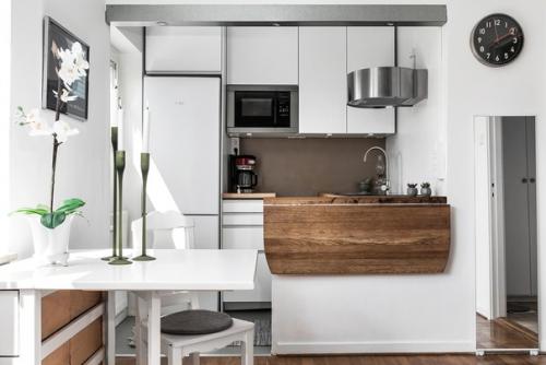 Крохотная шведская студия площадью 24 кв. 02