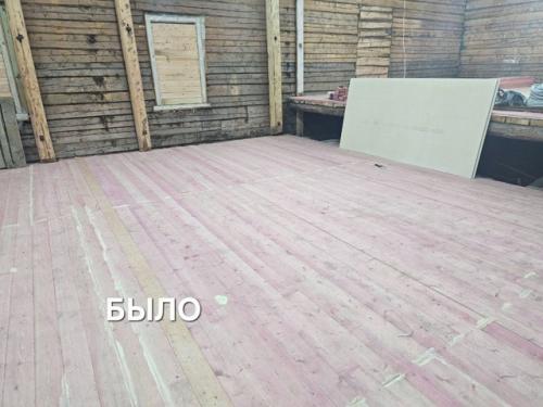 Вот и подошел к концу ремонт в ершовском доме культуры. 02