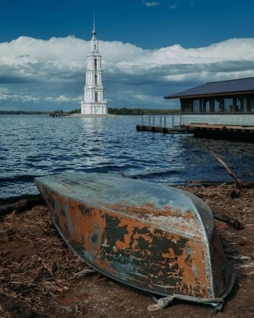 Калязинская колокольня: памятник затопленному городу. 02