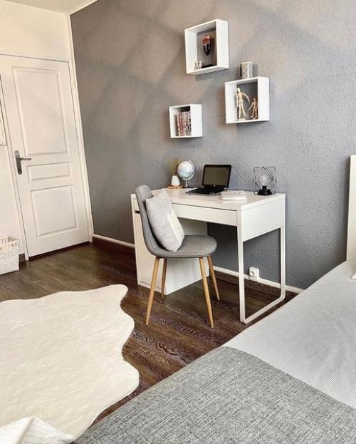 Детская комната в сером цвете. 01