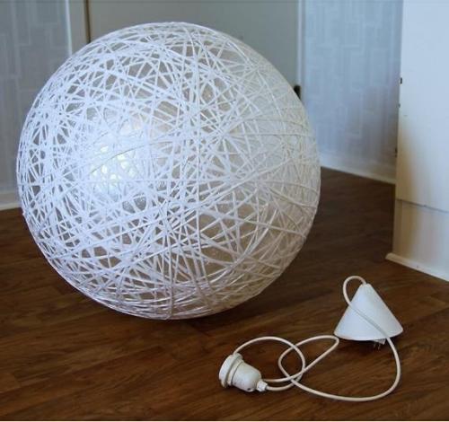 Абажур своими руками из ниток? 04