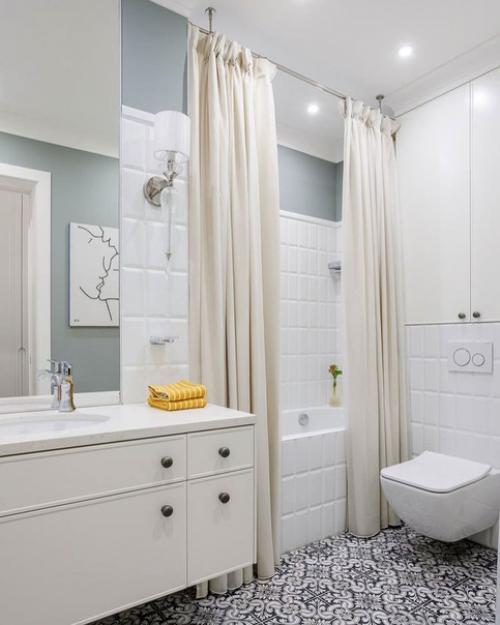 Интерьер квартиры со студийной планировкой. 08