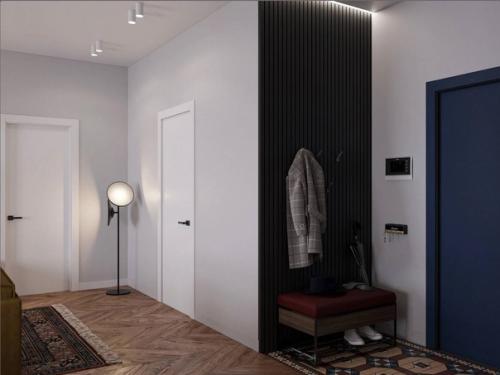 Небанальный проект двушки в стиле бохо. 08