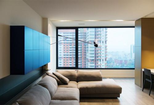 Дизайнер Денис мосейко оформил интерьер квартиры площадью 150 кв. 01