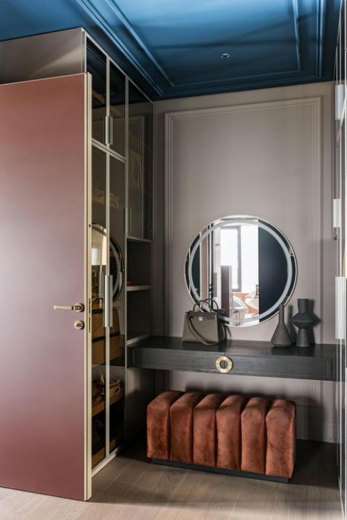 Реализованный интерьер квартиры, площадью 143 кв. 04