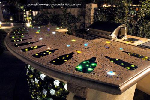 Модные тренды в интерьере: столешница из бетона. 03