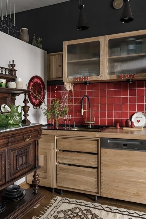 Русский культурный код в интерьере трехкомнатной квартиры в Уфе. 01