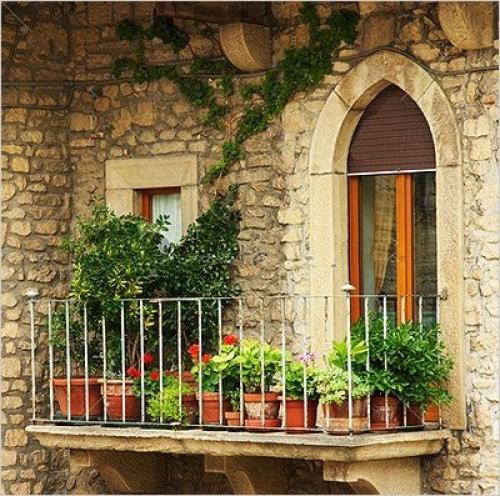 Озеленение балкона, лоджии, террасы. 01