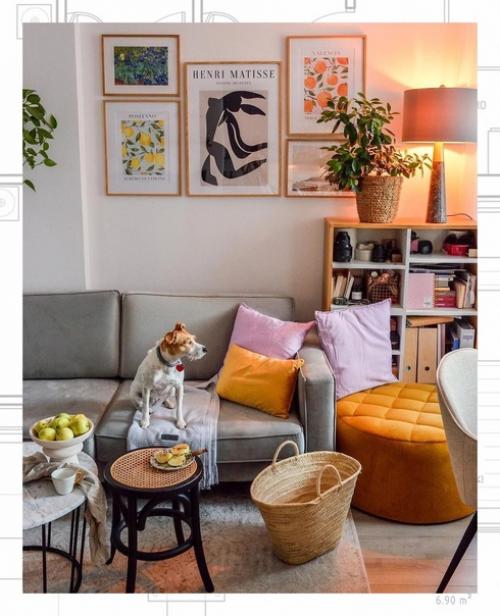 Традиционная кухня в сером цвете. 03