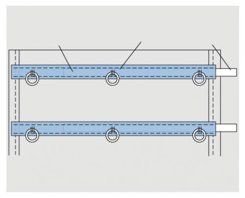 Как сшить римские шторы - пошаговое руководство. 07