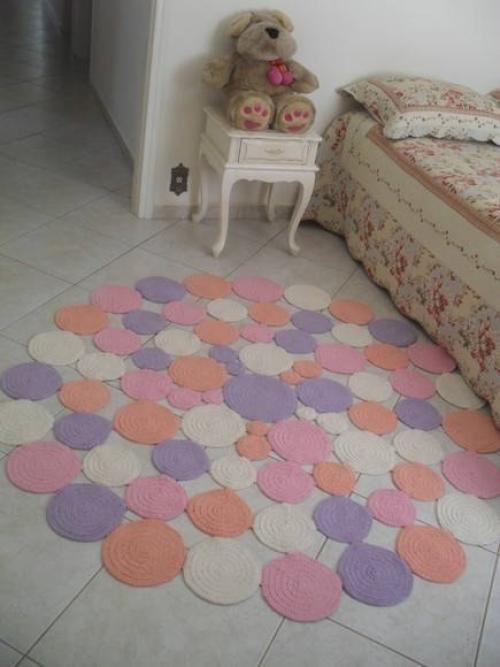 Коврики из мотивов крючком. 06