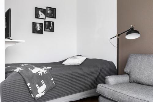 Крохотная шведская студия площадью 24 кв. 05