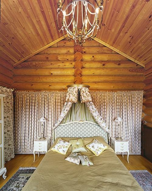 Бревенчатый дом в стиле Русской Избы. 09