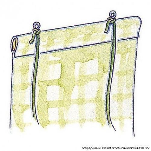 Рулонная штора на пластиковое окно. 03