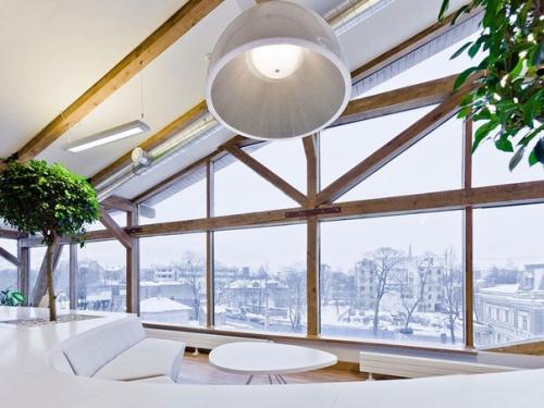 Дизайн интерьера офиса Greenhouse от студии Openad. 06