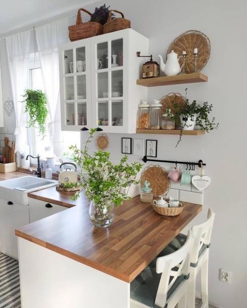 Кухня в скандинавском стиле - превосходный вариант для тех, кому нравится чистота, простор и прохлада. 02