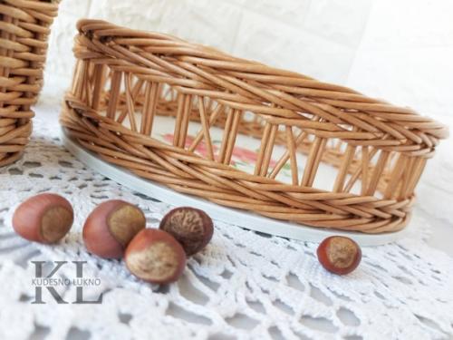 Набор для кухни в деревенском стиле: поднос, кувшин и емкость с крышечкой. 02