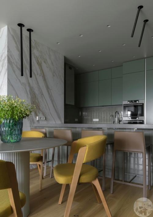 Барная стойка - перегородка. 03