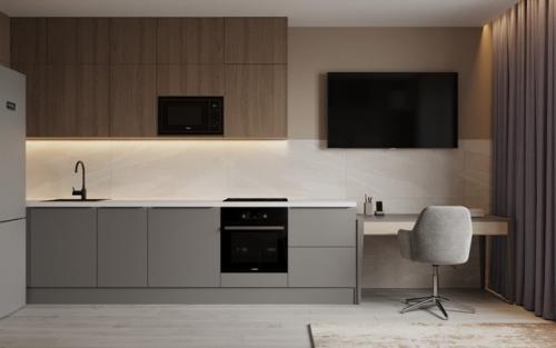 Проект однокомнатной квартиры 38 м 2 в ЖК чистое небо в Санкт-петербурге. 01