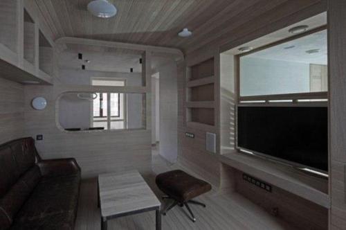 Smolenka - апартаменты в Москве, интерьер которых разработан российским архитектором Петром костеловым (Peter Kostelov. 03