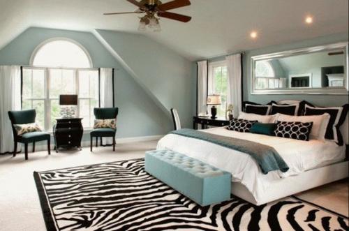 Как применить узор Зебра в интерьере. 07