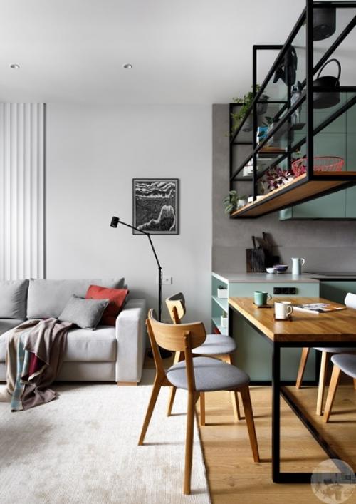 Барная стойка - перегородка. 01