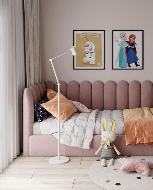 Замечательный интерьер детской комнаты в современном стиле. 02