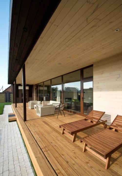 Эко - дом, утепленный коноплей. 02