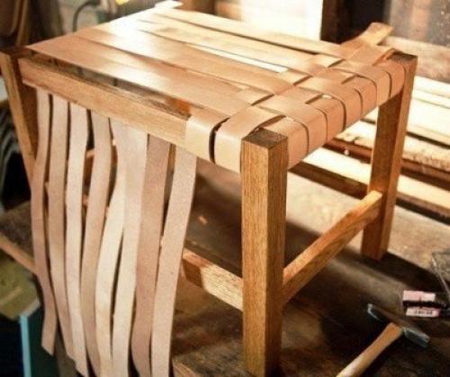 Плетеный стул своими руками. 07