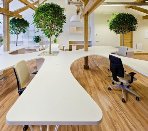 Дизайн интерьера офиса Greenhouse от студии Openad. 01