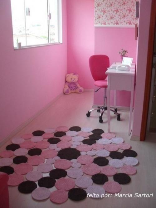 Коврики из мотивов крючком. 03