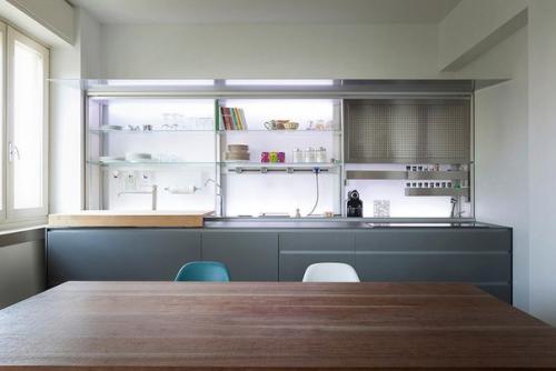 Архитектурное бюро Margstudio представило проект Casa Mama - стильные апартаменты в городе тревильо, Италия. 04