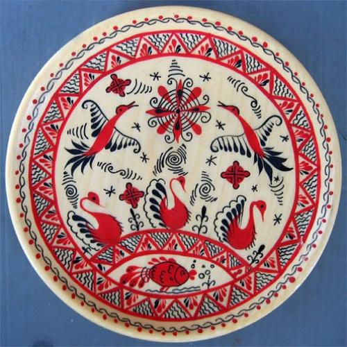 Мезенская роспись.  Символика узора. 02