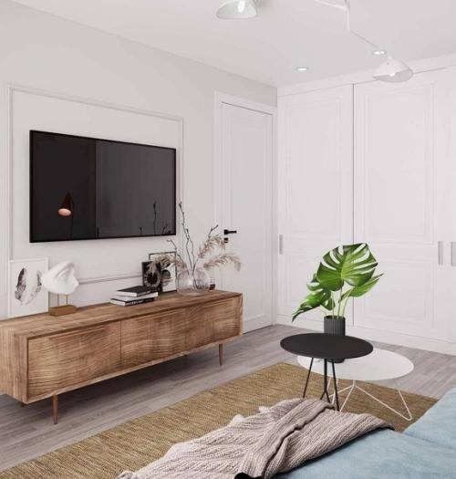 Дизайн однокомнатной квартиры: легкость и воздушность. 02