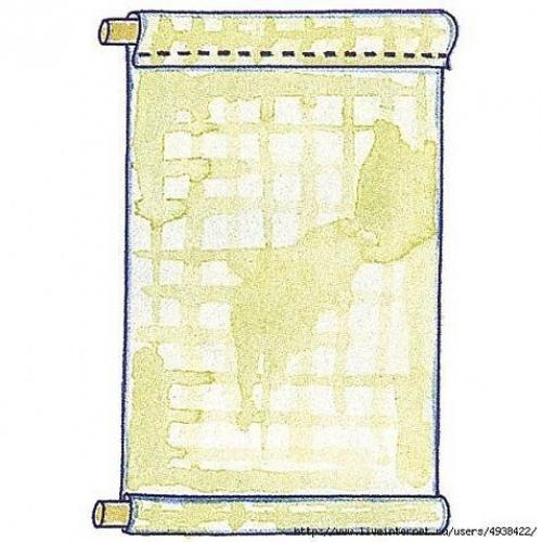 Рулонная штора на пластиковое окно. 01