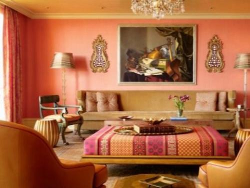 Тёплые цвета в интерьере. 03 Тёплые цвета в интерьере. 03