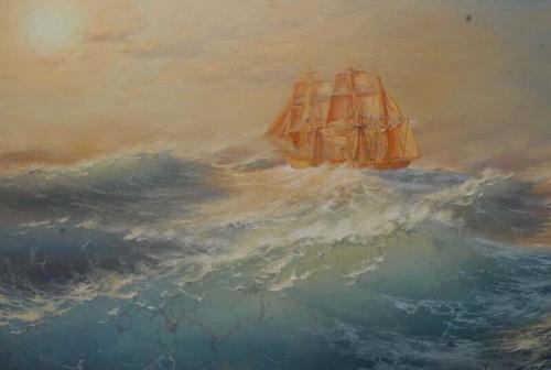 Валерий Иванович шиляев - живописец, график, маринист, портретист, автор картин на военно-морскую историческую тему. 02