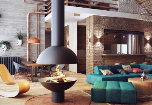 Индустриальный стиль (англ.  