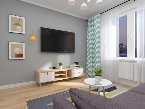 74 м 2 квартира. 09