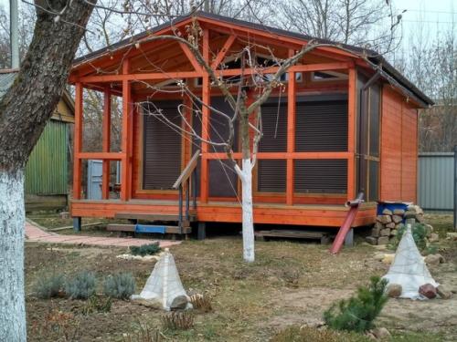 Мы Вот Такой Дачный Домик Построили с Сыном. 09