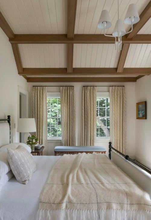 На берегу озера в новой Англии расположился великолепный особняк, спроектированный Mellowes & Paladino Architects. 06