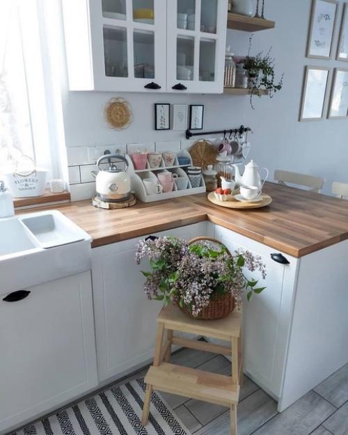 Кухня в скандинавском стиле - превосходный вариант для тех, кому нравится чистота, простор и прохлада. 04