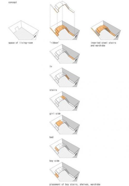 Лофт с желтой лентой. 08