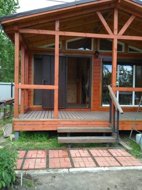 Мы Вот Такой Дачный Домик Построили с Сыном. 07