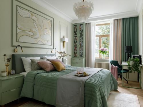 Реализованный интерьер современной квартиры с элементами ар - деко в Санкт-петербурге. 04