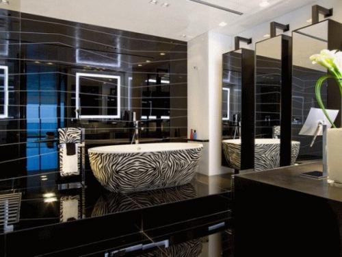 Как применить узор Зебра в интерьере. 01