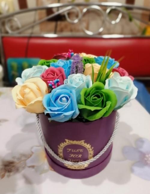 Достоинства и преимущества букетов из мыльных цветов. 01