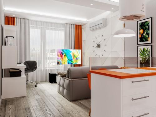 Солнечное настроение оранжевого цвета. 04