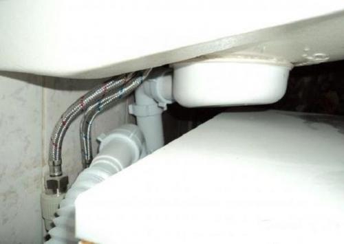 Установка раковины над стиральной машиной: инструкция по установке раковины своими руками. 05